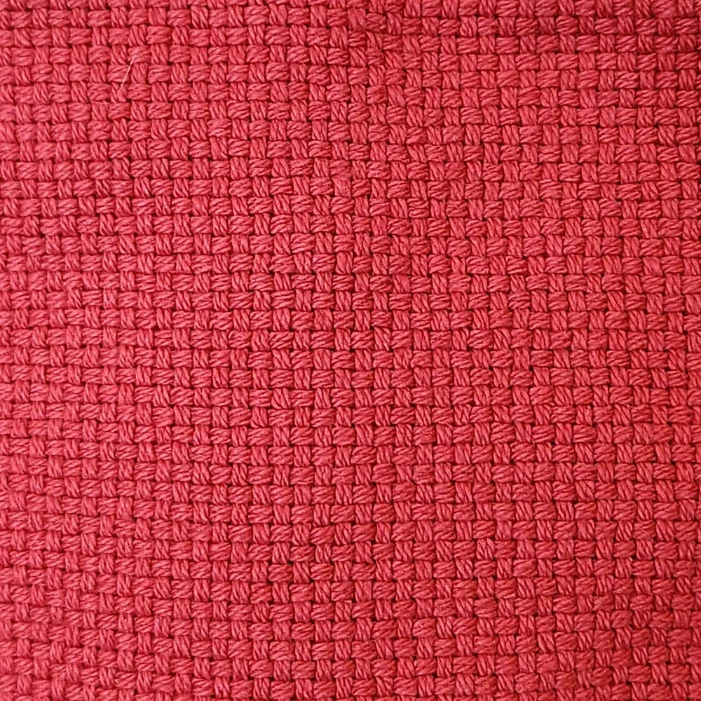 Pottery Barn Lot of‎ 3 Pillow Shams Solid Red Waffle Textured 19x19 100% Cotton